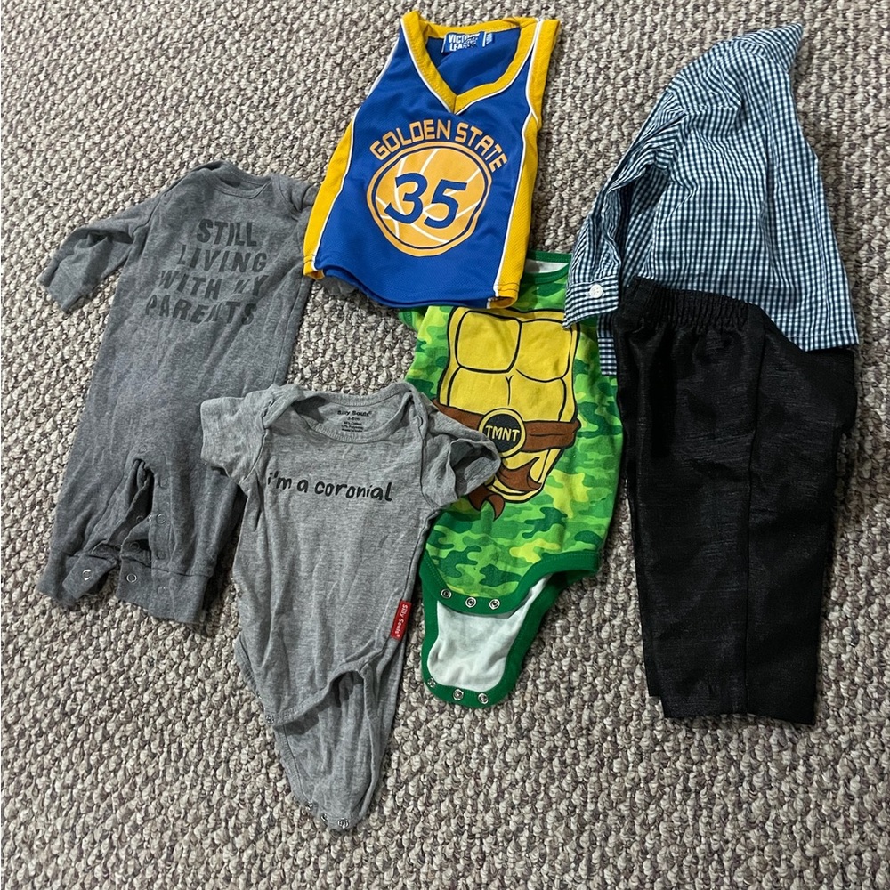 5 outfits 3-6M